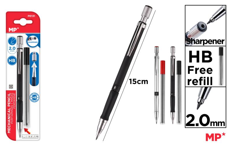 OŁÓWEK AUTOMATYCZNY HB 2.0MM MP