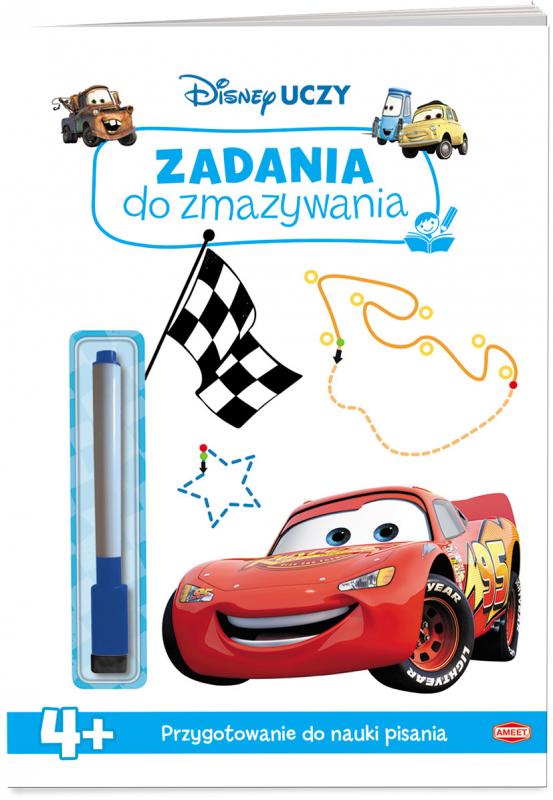 KSIĄŻECZKA DISNEY UCZY AUTA.ZADANIA DO ZMYWANIA