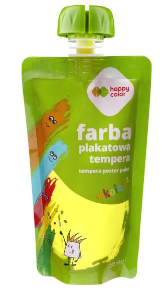 FARBA TEMPERA 100ML NEON ŻÓŁTY GDD