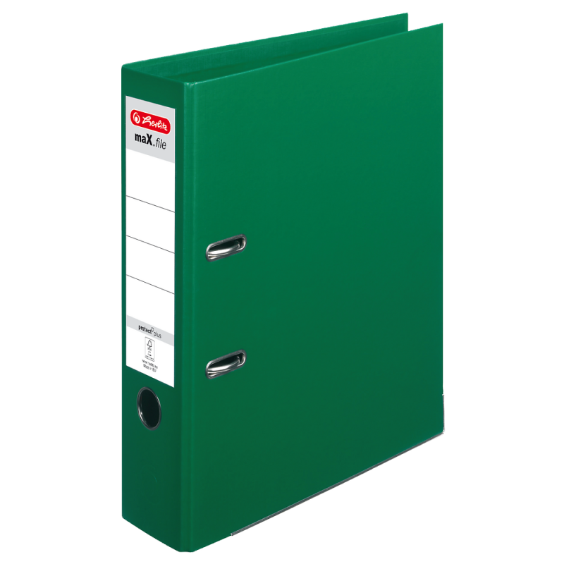 SEGREGATOR A4/8 HERLITZ PROT PL ZIELONY MAX.FILE PP