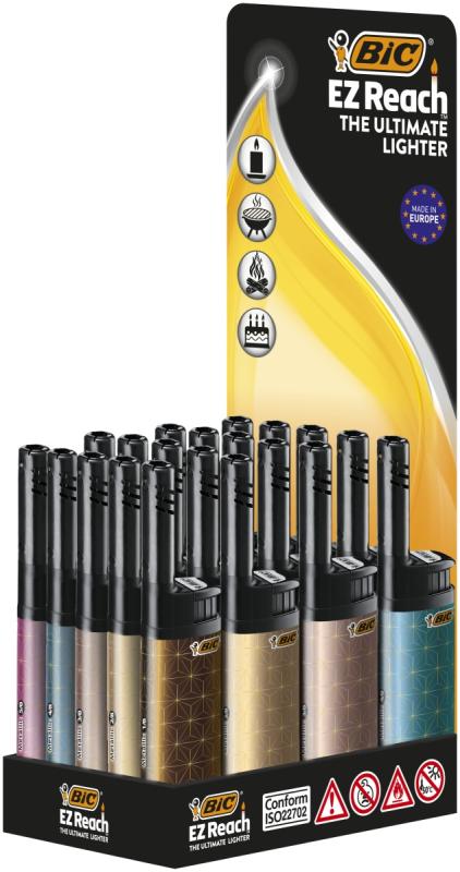 ZAPALNICZKA BIC J38W SLV METAL A20