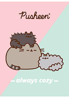 ZESZYT A4/32 # LAMINOWANY PUSHEEN