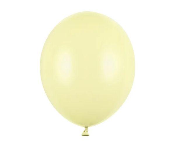 BALONY STRONG 30CM PASTEL LIGHT YELLOW