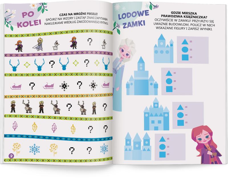 KSIĄŻECZKA DISNEY UCZY KRAINA LODU. ZADANIE KODOWANIE EDU