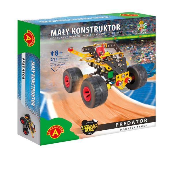 MAŁY KONSTRUKTOR MONSTER TRUCK-PREDATOR