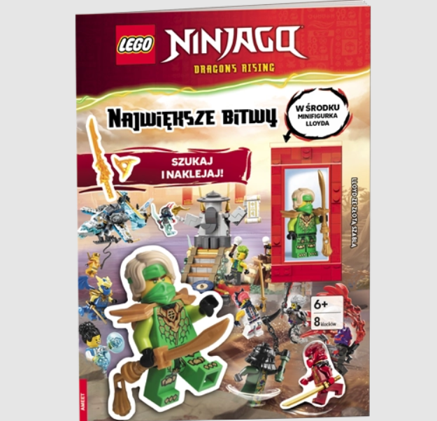 KSIĄŻECZKA LEGO NINJAGO. NAJWIĘKSZE BITWY