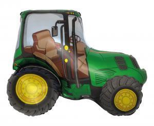 BALON FOLIOWY 24 CALE FX- TRAKTOR ZIELONY