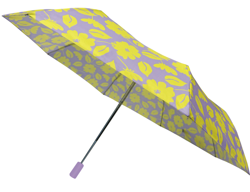PARASOL UMBI CP FLORES LILA