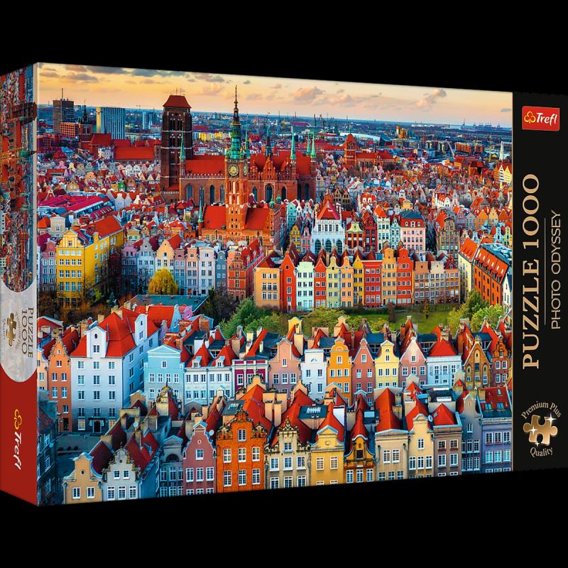 PUZZLE 1000 TREFL WIDOK NA GDAŃSK POLSKA