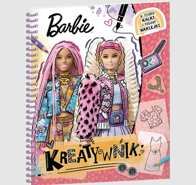 KSIĄŻECZKA MATTEL BARBIE. KREATYWNIK