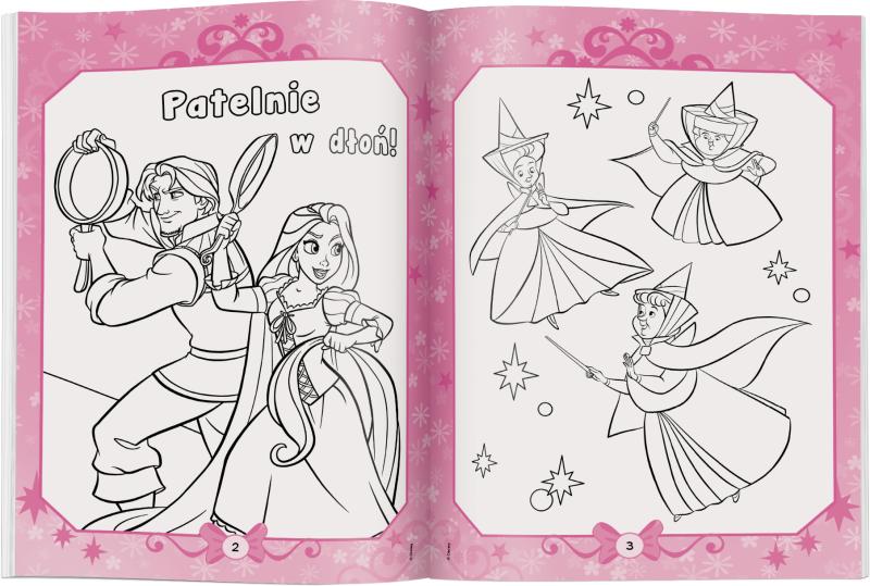 KSIĄŻECZKA DISNEY KSIĘŻNICZKA. KOLORUJĘ!