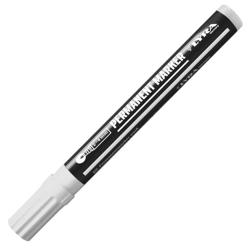 MARKER LAKIEROWY INDUSTRY BIAŁY 2-4MM