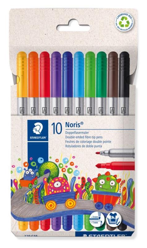 FLAMASTRY DWUSTRONNE 10 STAEDTLER
