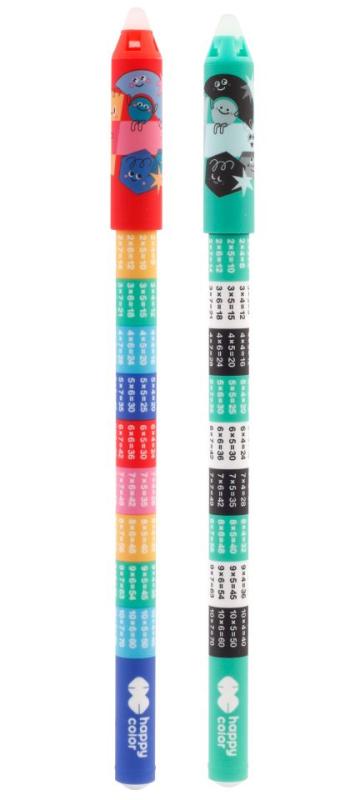 DŁUGOPIS WYMAZYWALNY TABLICZKA MNOŻENIA 0.5MM NIEBIESKI A/40 GDD