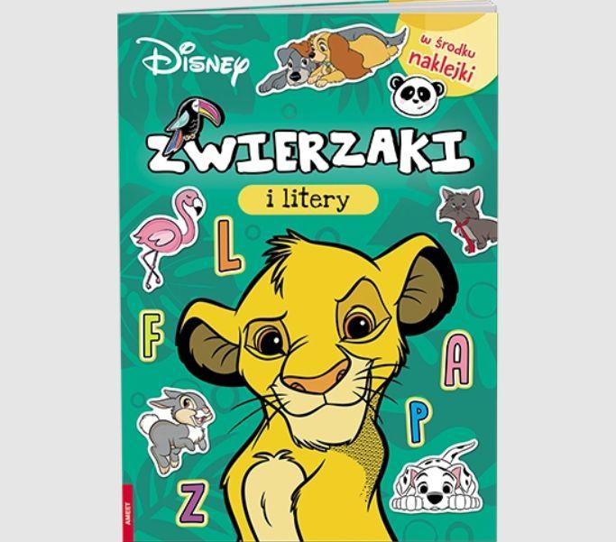 KSIĄŻECZKA DISNEY MIX. ZWIERZAKI I LITERY BANER
