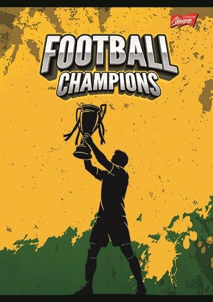 ZESZYT A5/32 # FOOTBALL CHAMPIONS LAMINOWANY