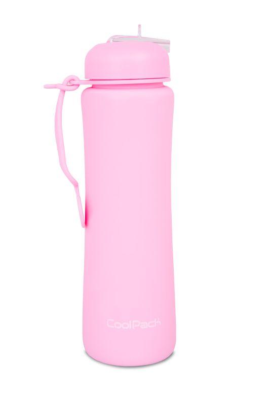 BIDON SILIKONOWY CP PUMP - 600 ml - PASTEL / POWDER PINK