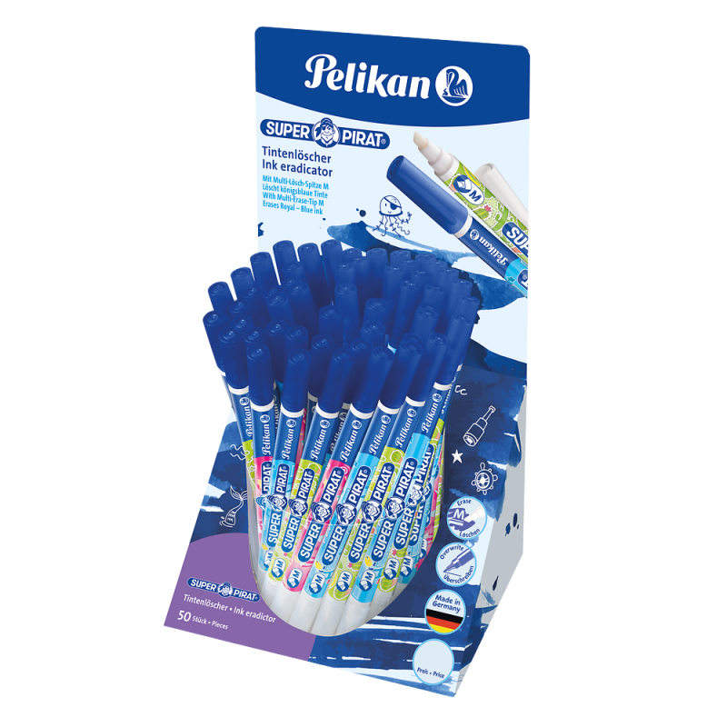 KOREKTOR PELIKAN SUPER PIRAT 850M NIEBIESKI D50