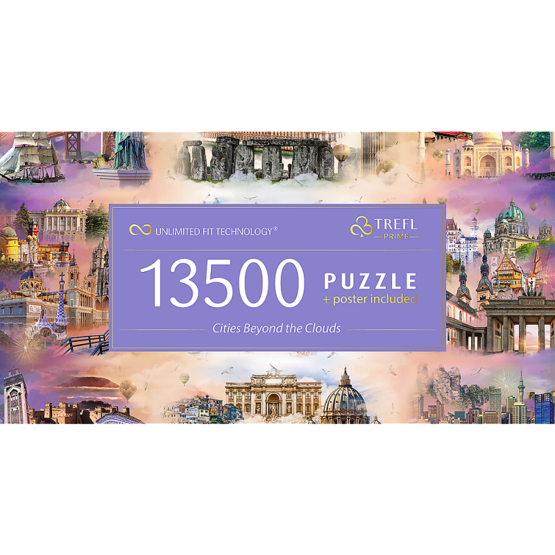 PUZZLE 13500 TREFL MIASTA POZA CHMURAMI