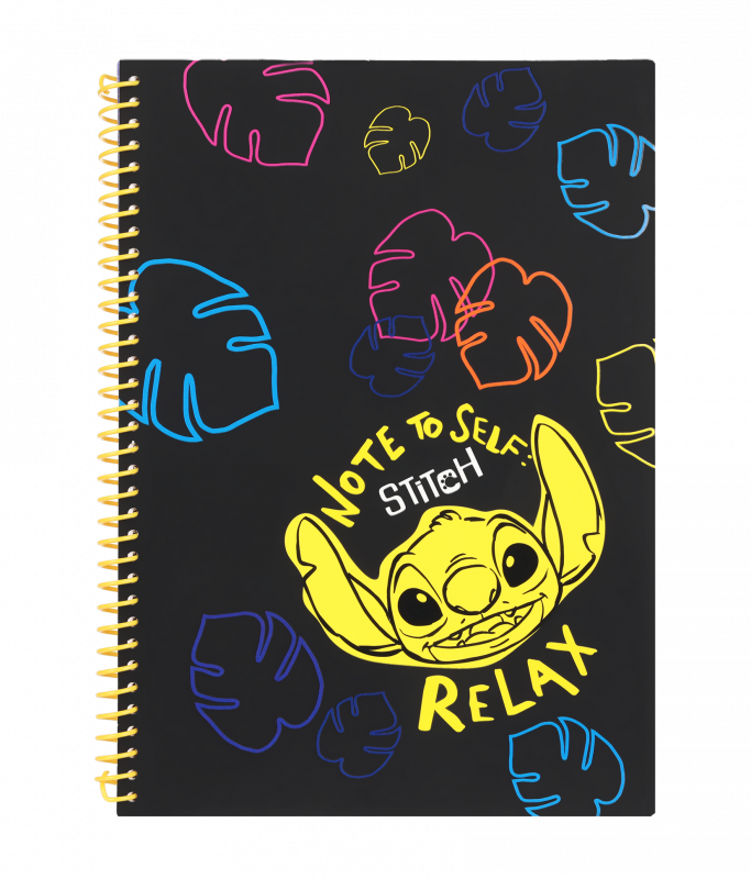 KOŁOBRULION A4/100 # WZÓR 1 STITCH DISNEY BLACK