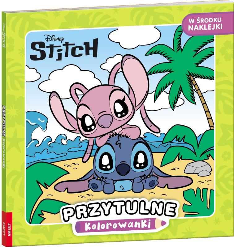 KSIĄŻECZKA DISNEY STITCH.PRZYTULNE KOLOROWANKI