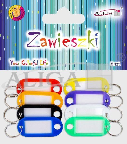 ZAWIESZKI DO KLUCZY MIX KOL A'8 PH-8251