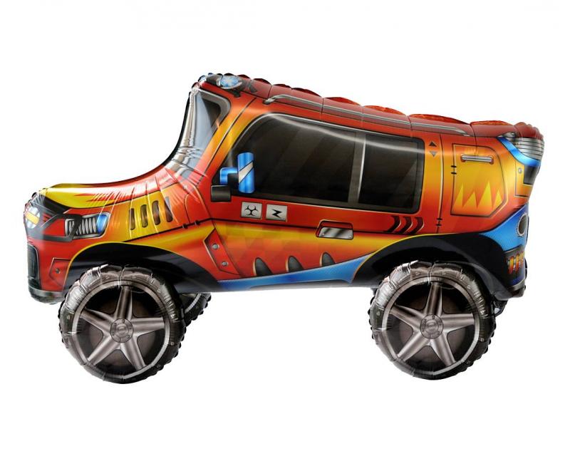 BALON FOLIOWY JEEP 3D 89X45X37CM