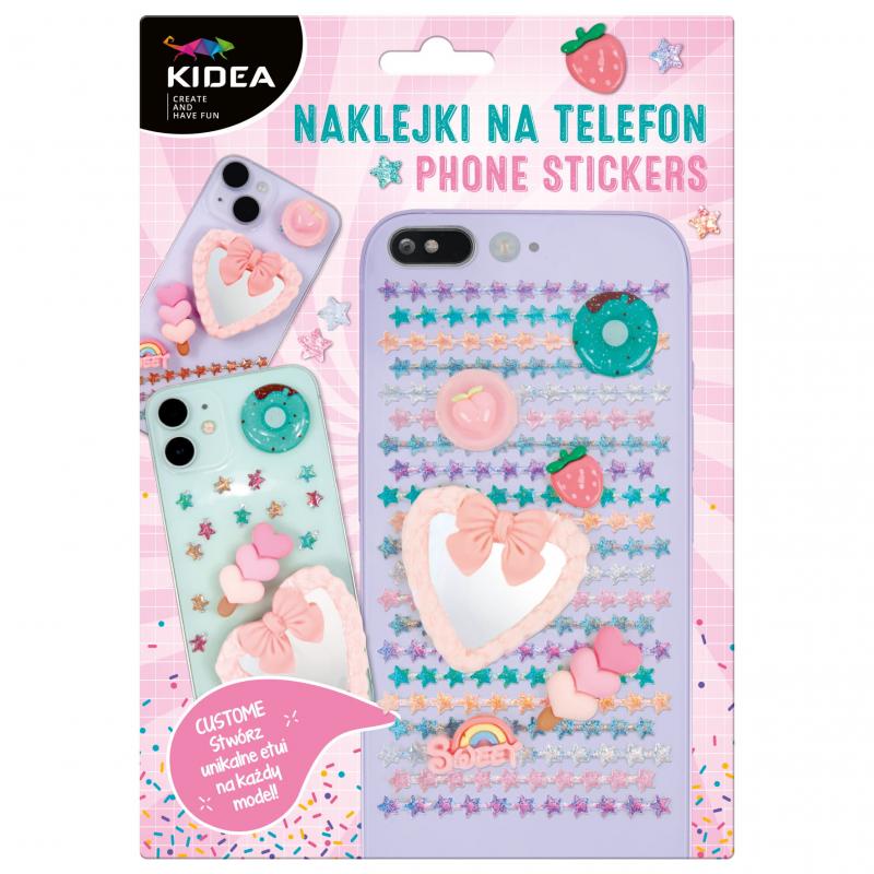 NAKLEJKI NA TELEFON SWEET KIDEA