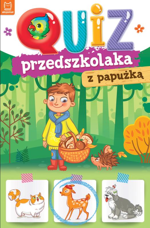 KSIĄŻECZKA QUIZ PRZEDSZKOLAKA Z PAPUŻKĄ