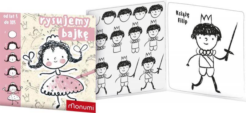KSIĄŻECZKA RYSUJEMY BAJKĘ MONUMI