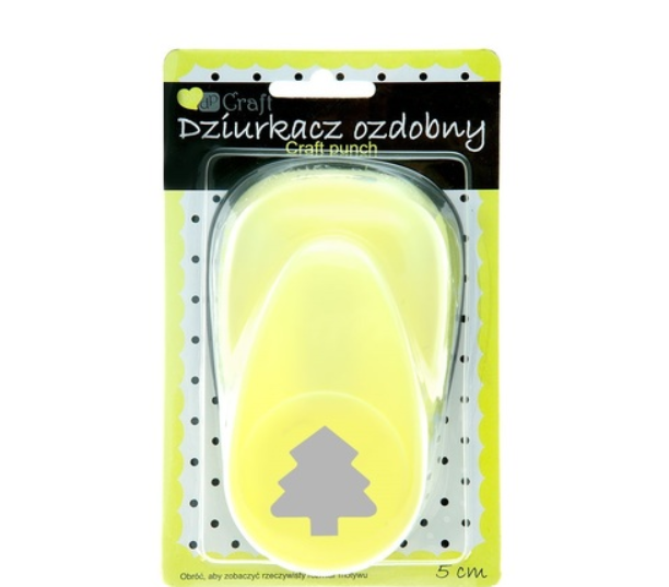 DZIURKACZ OZDOBNY 5CM JODŁA