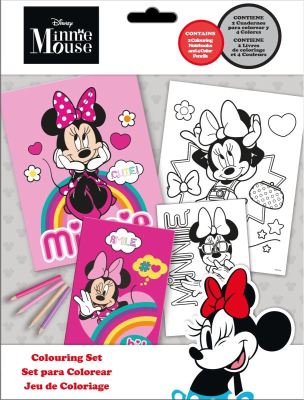 ZESTAW DO KOLOROWANIA MINNIE