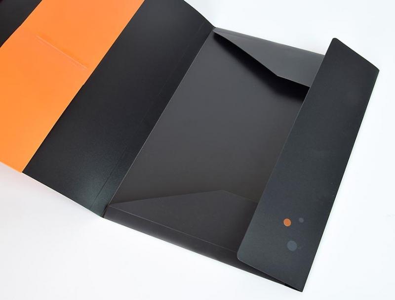 TECZKA OFERTOWA ORANGE 3 FLAP HOLDER, A4