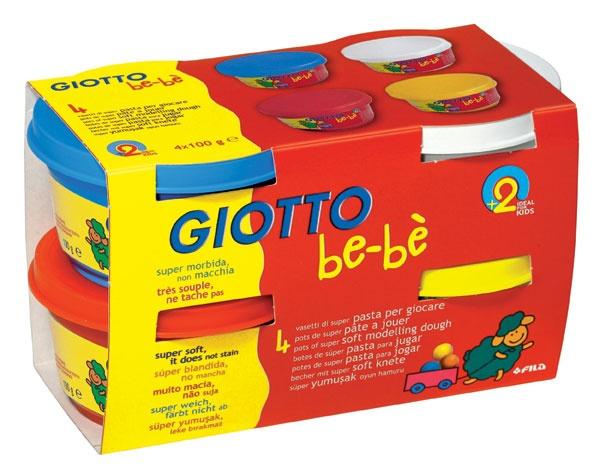 CIASTOLINA 4X100GR. BEBE GIOTTO