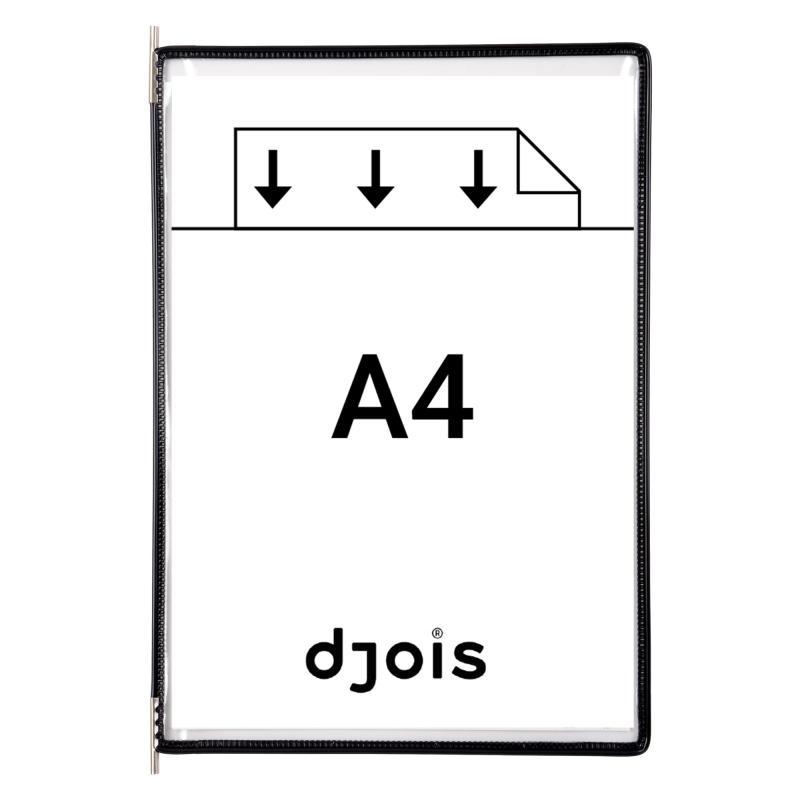 PANEL PREZENTACYJNY TARIFOLD A4 10SZT CZARNY