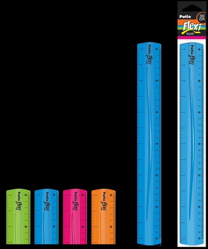 LINIJKA FLEXI 30 CM. COLORUS COLORINO