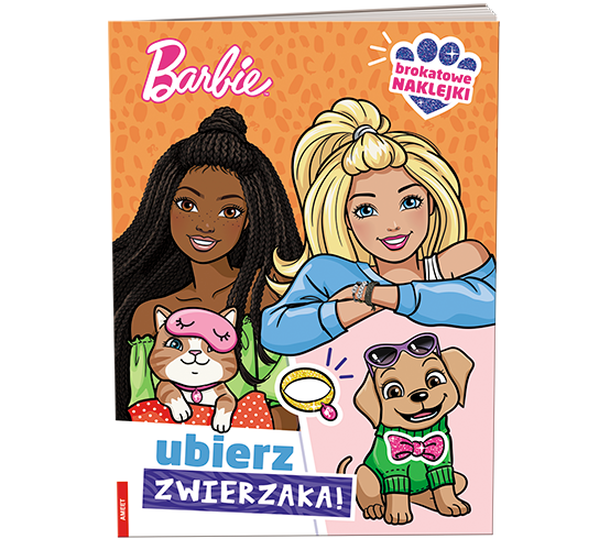 KSIĄŻECZKA BARBIE. UBIERZ ZWIERZAKA!