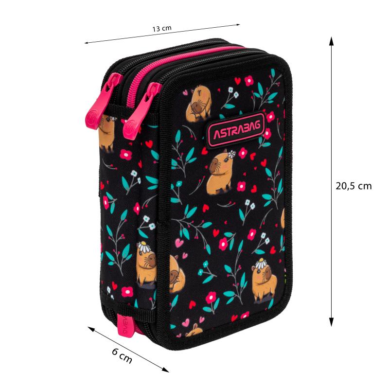 PIÓRNIK JUMBO POTRÓJNY Z WYPOSAŻENIEM ASTRABAG FLOWER CAPY AC31