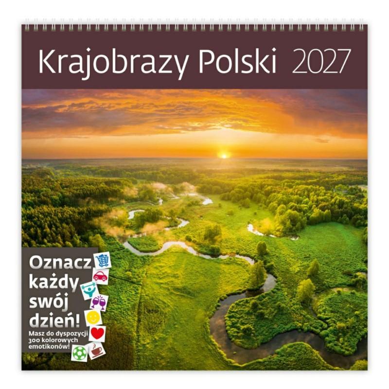 KALENDARZ 30X30 KRAJOBRAZ POLSKI 2027