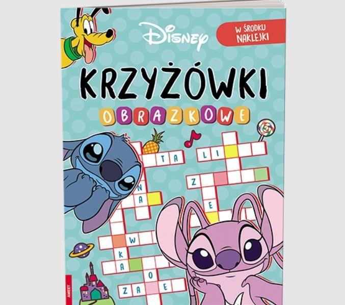 KSIĄŻECZKA STITCH DISNEY MIX. KRZYŻÓWKI OBRAZKOWE BANER
