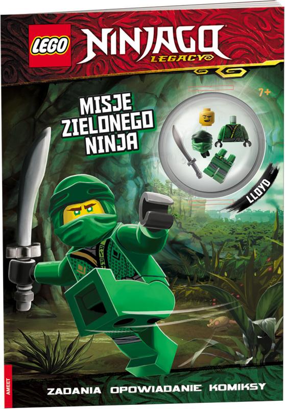 KSIĄŻECZKA LEGO NINJAGO. MISJE ZIELONEGO NINJA