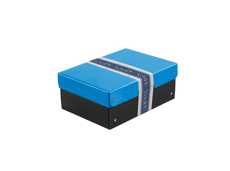 BOX DUO A5/100MM JASNONIEBIESKI - CZARNY