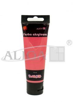 FARBA AKRYLOWA 75ML ALIGA METALIC CZERWONA FT-104