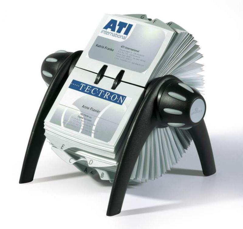 WIZYTOWNIK OBROTOWY DURABLE CZARNY 400