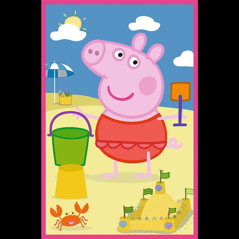 PUZZLE 3X50 TREFL SIŁA PRZYJAŹNI ŚWINKA PEPPA