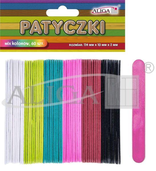 PATYCZKI MIX KOL.114X10X2MM A60 PK-1046