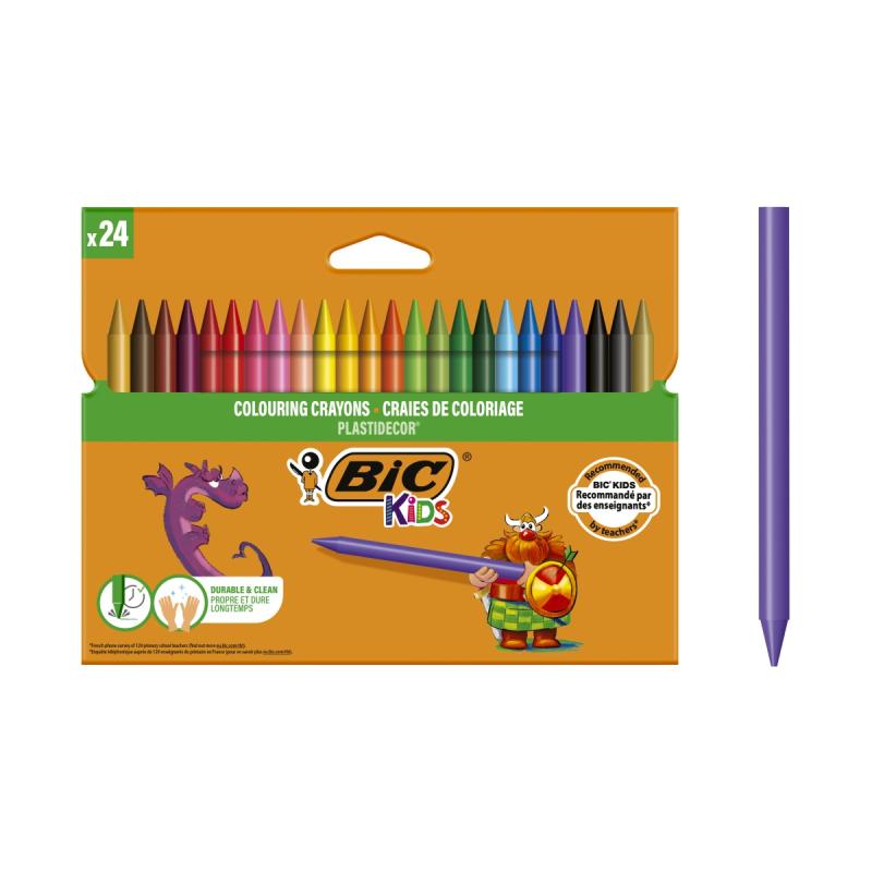 KREDKI 24 BIC PLASTIDECOR