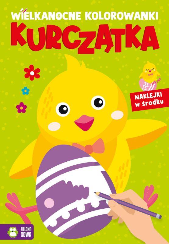 KSIĄŻECZKA WIELKANOCNE KOLOROWANKI NW. KURCZĄTKA