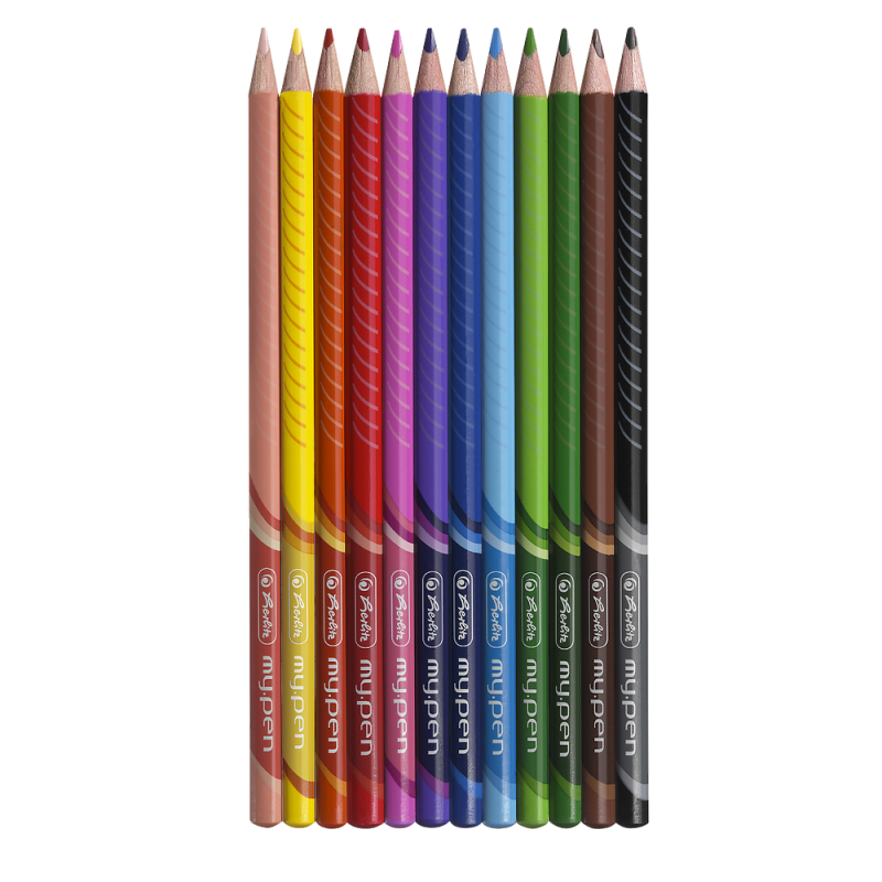 KREDKI 12 HERLITZ TRÓJK. MY.PEN