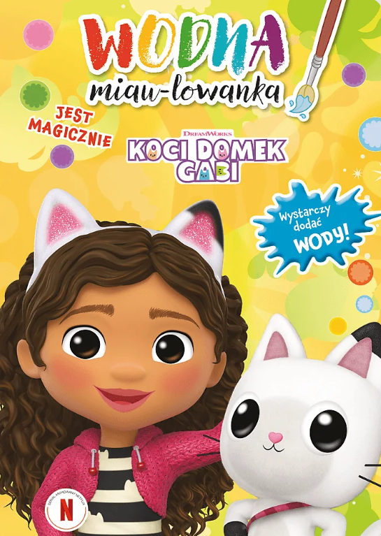 KSIĄŻECZKA TREFL KOCI DOMEK GABI. JEST MAGICZNIE. WODNA MIAU-LOWANKA